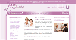 Desktop Screenshot of hebammenpraxis-herzallerliebst.de